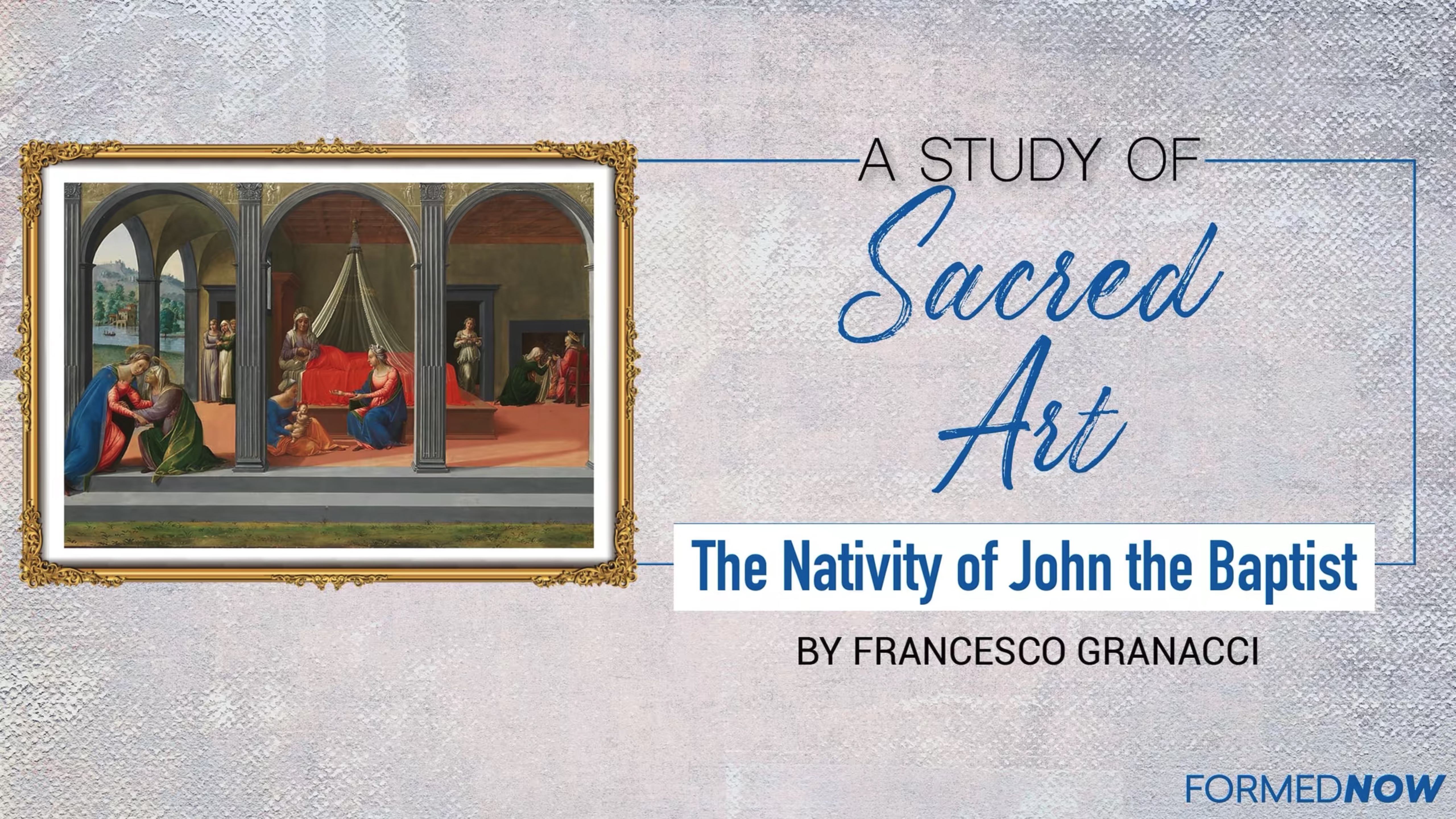 The Nativity of John the Baptist | Sacred Art