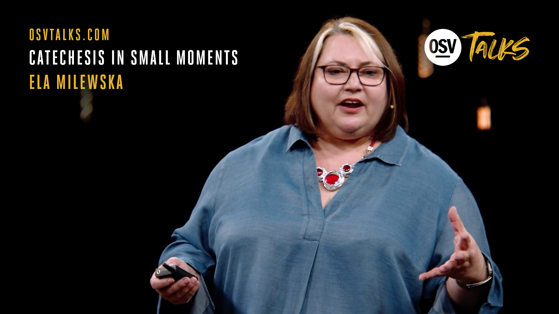 Catechesis in Small Moments with Ela Milewska