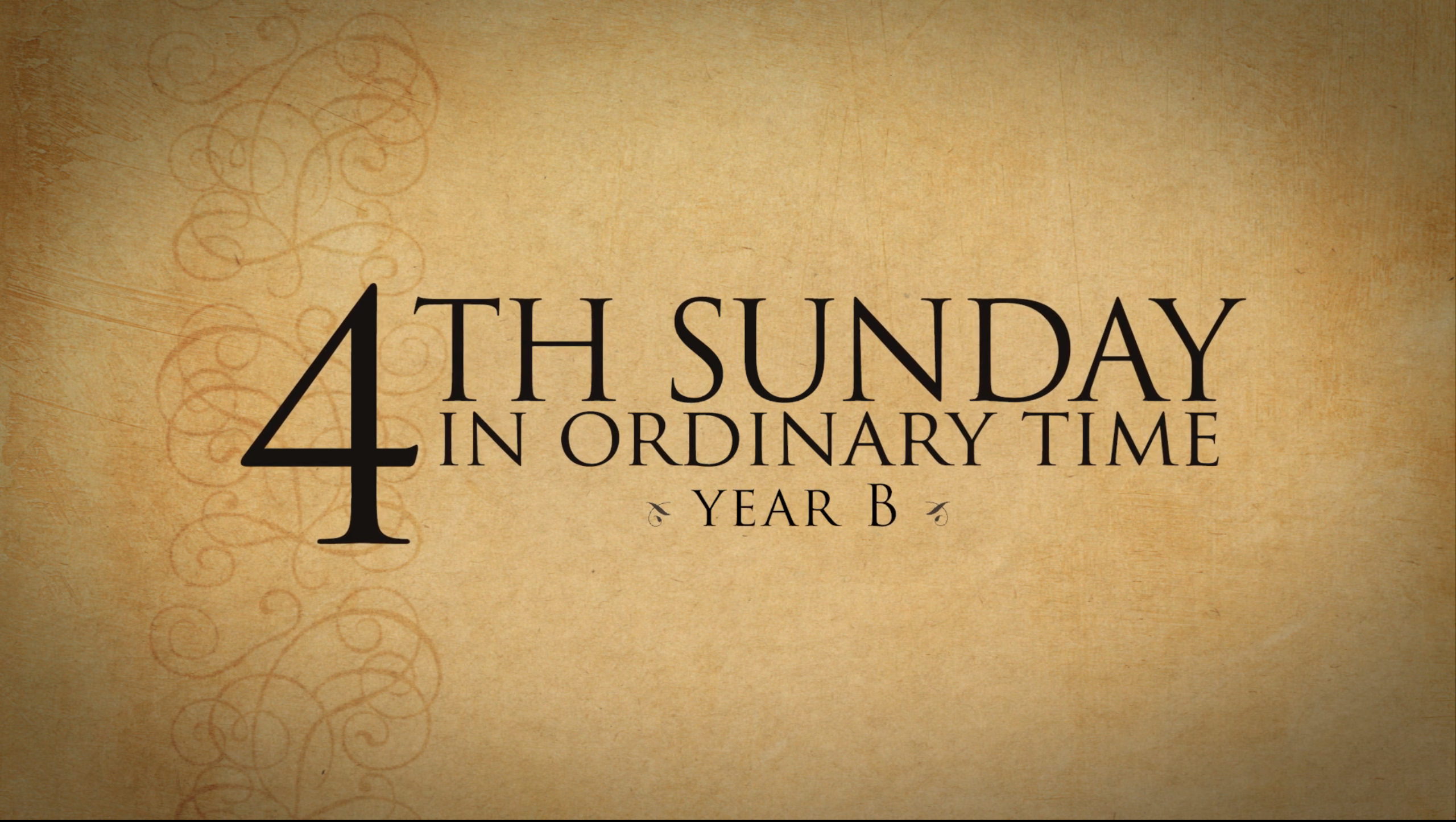 Ordinary Time — Liturgical Year B - FORMED