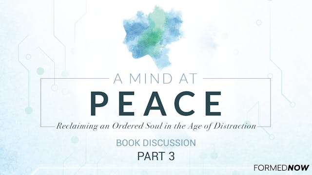 A Mind at Peace Book Discussion: The ...