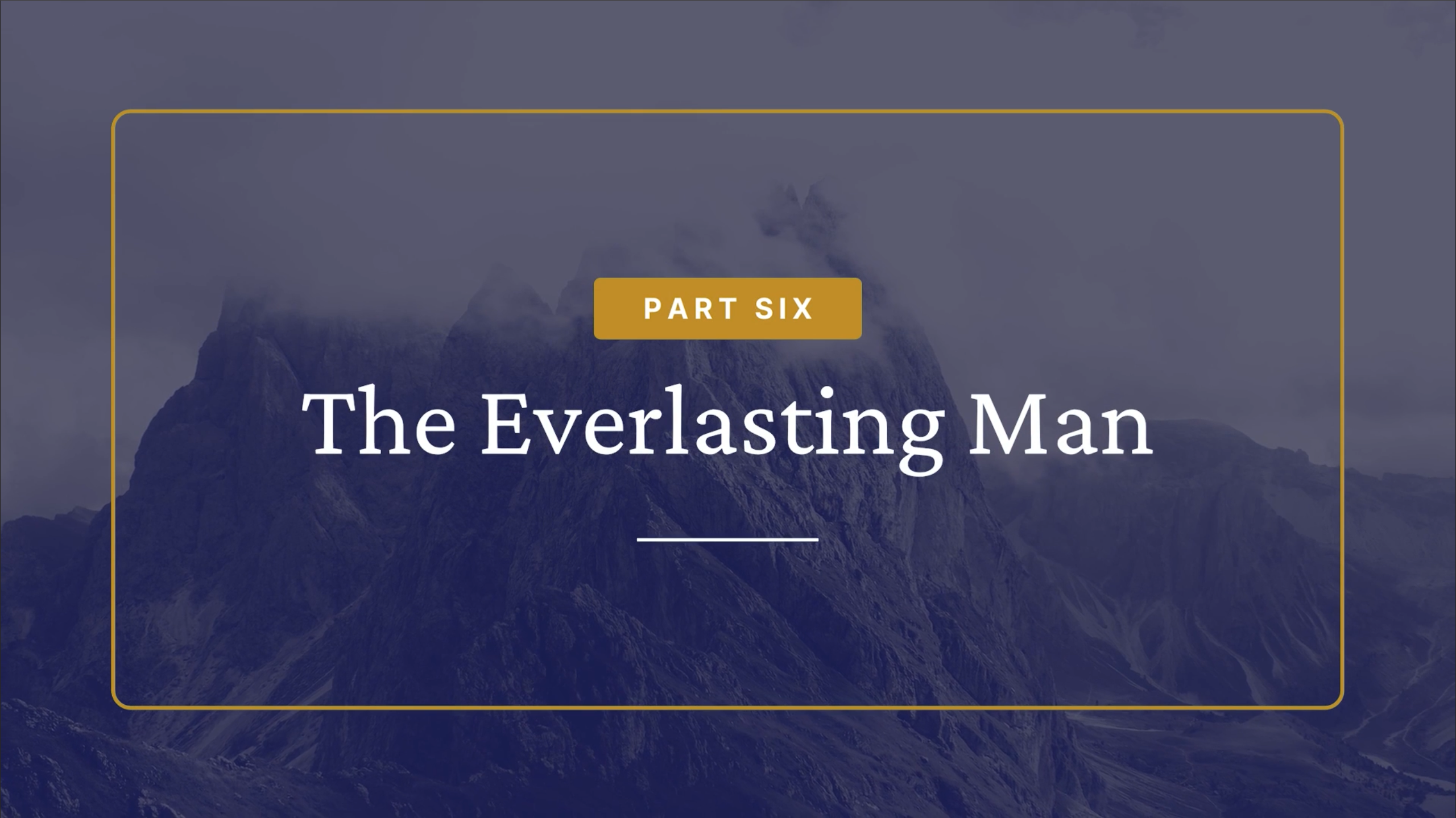 The Everlasting Man