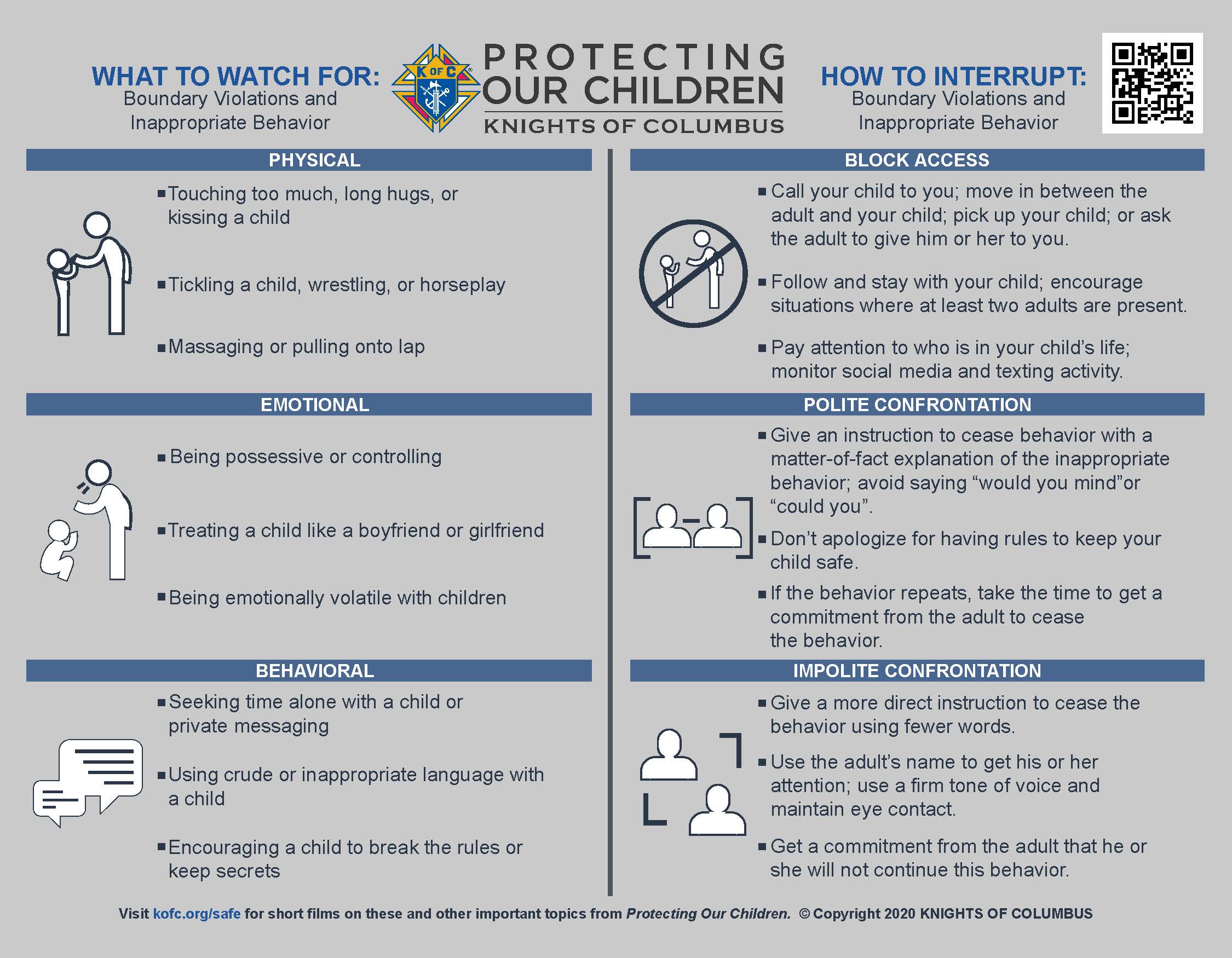 Protecting Our Children: Quick Reference Guide // PDF