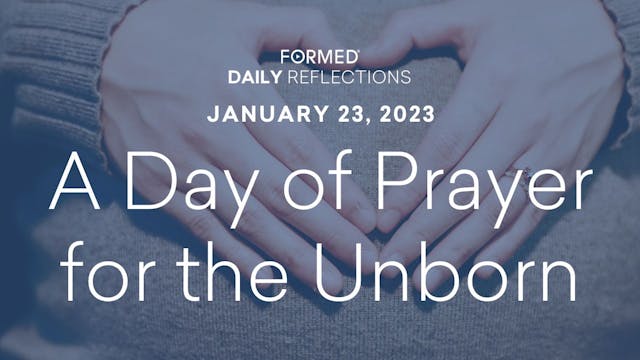 Daily Reflections – Day of Prayer for...