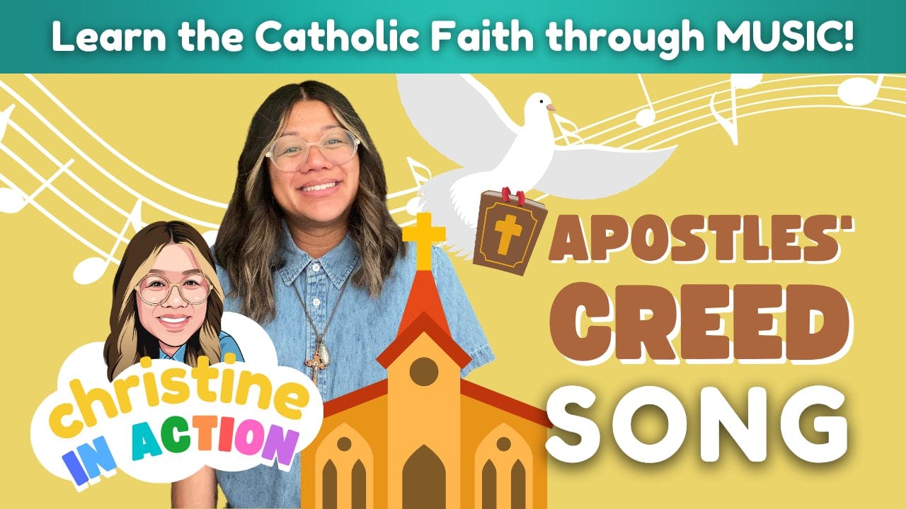 Apostles Creed Song | Christine in Action - Christine in Action | The ...