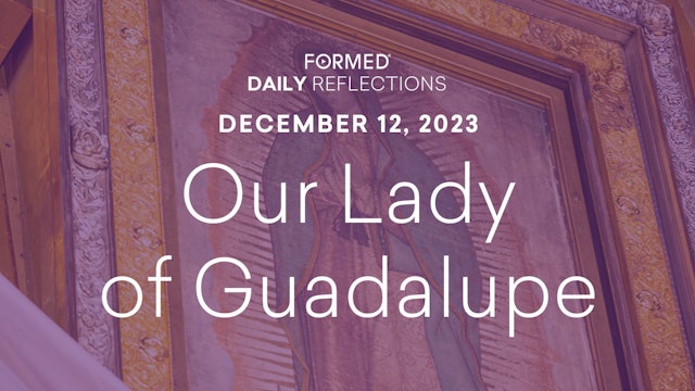 Daily Reflections — Feast of Our Lady of Guadalupe — December 12, 2023