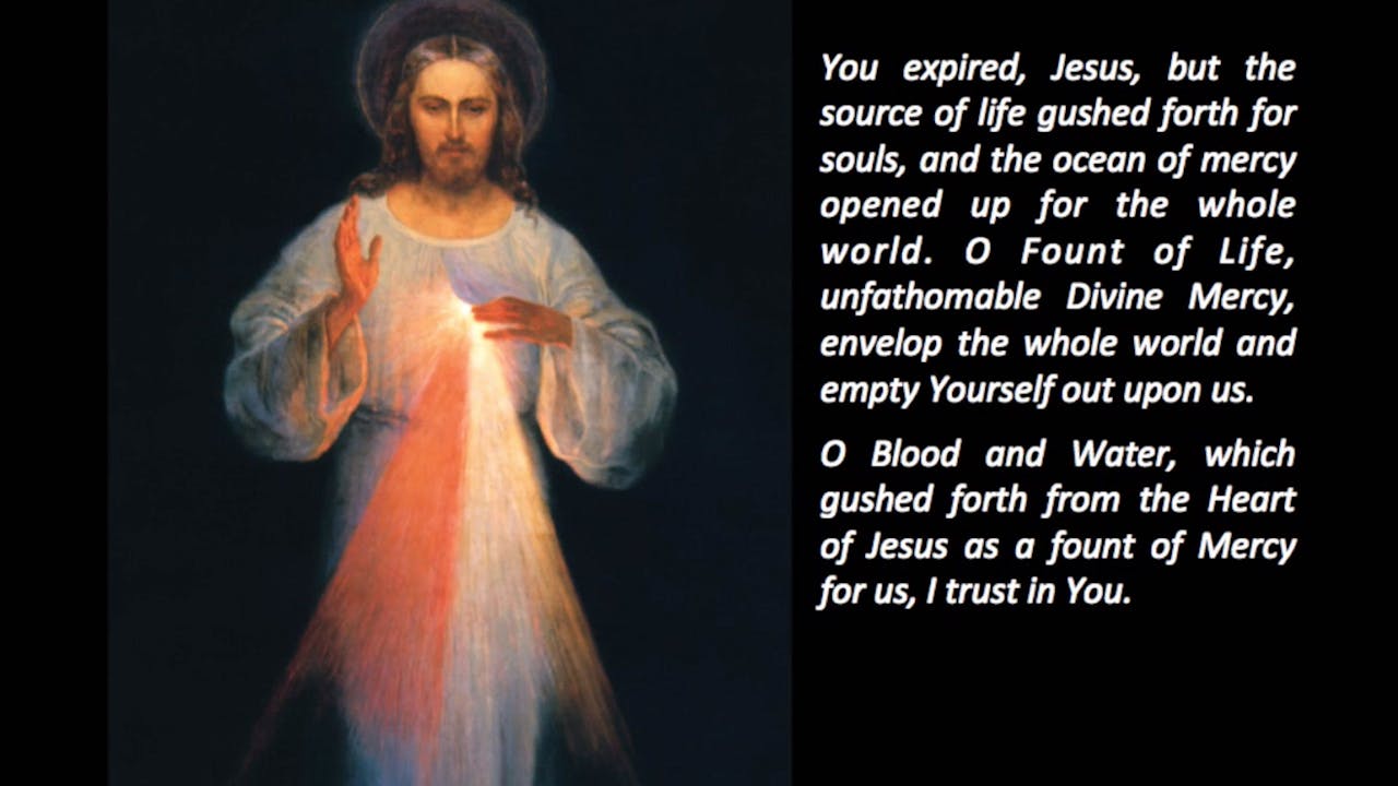 Divine Mercy Chaplet In Song Formed 