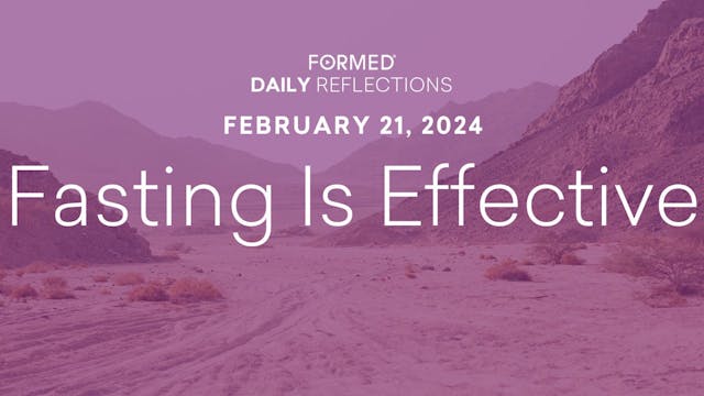 Lenten Daily Reflections — February 2...