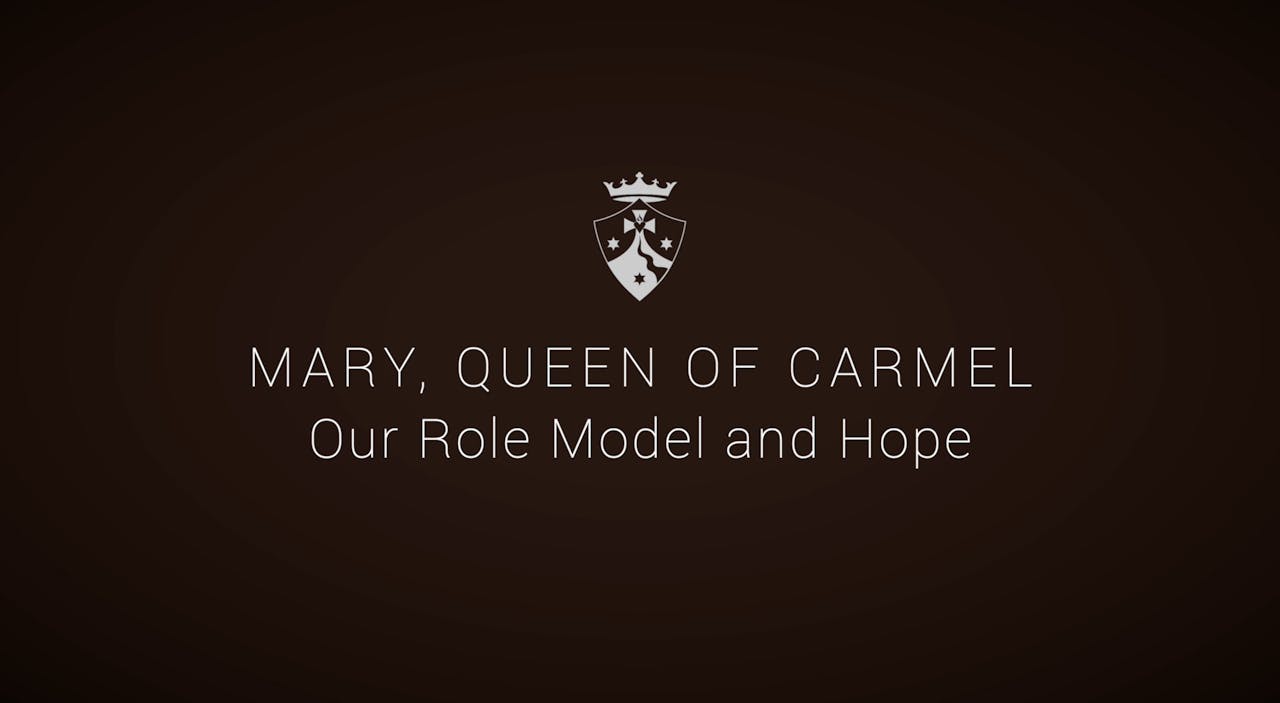 Mary Queen of Carmel Our Role Model and Hope Climbing the Mountain