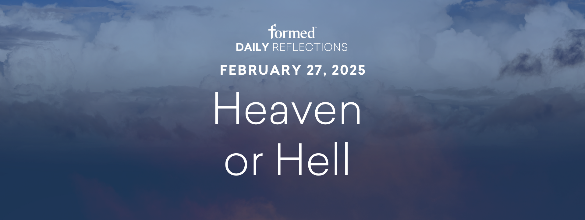 Daily Reflections — February 27, 2025