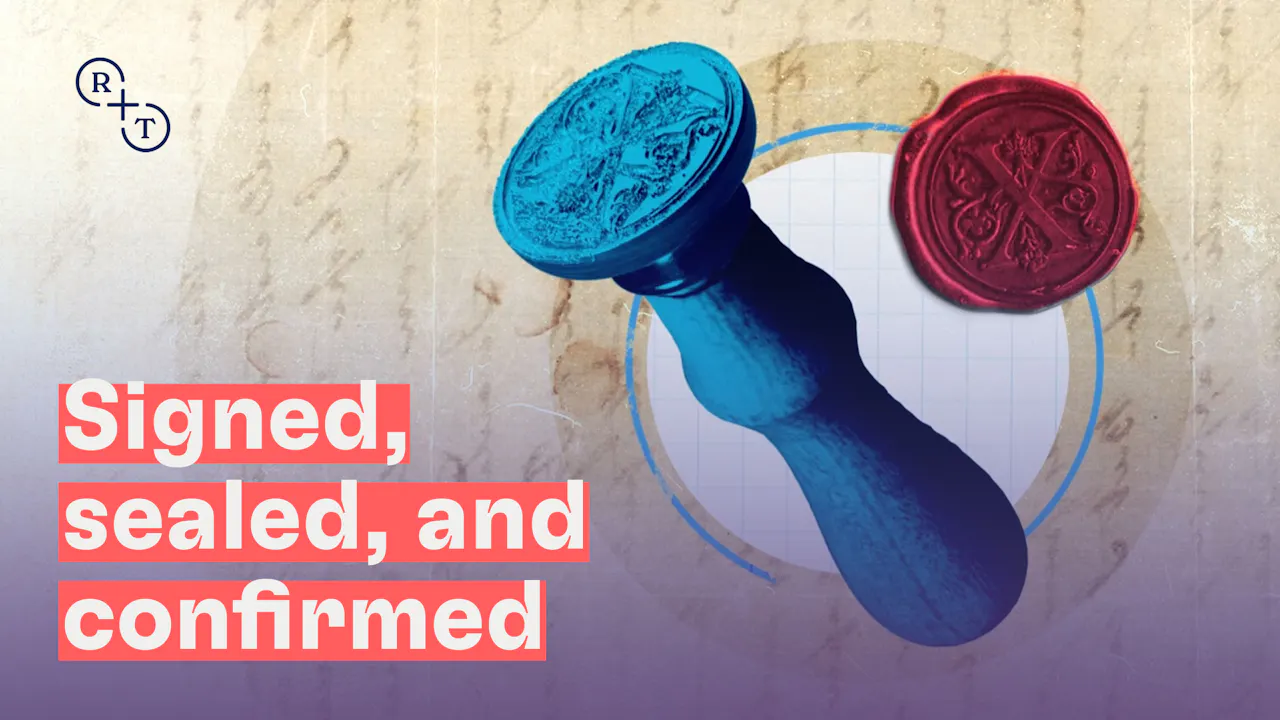 Signed, sealed, and confirmed - Unit 16 | Confirmation - Formed