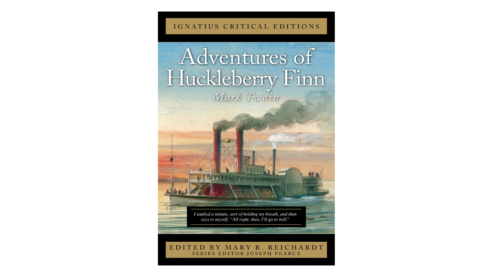 Adventures of Huckleberry Finn by Mark Twain, ed. by Mary R. Reichardt
