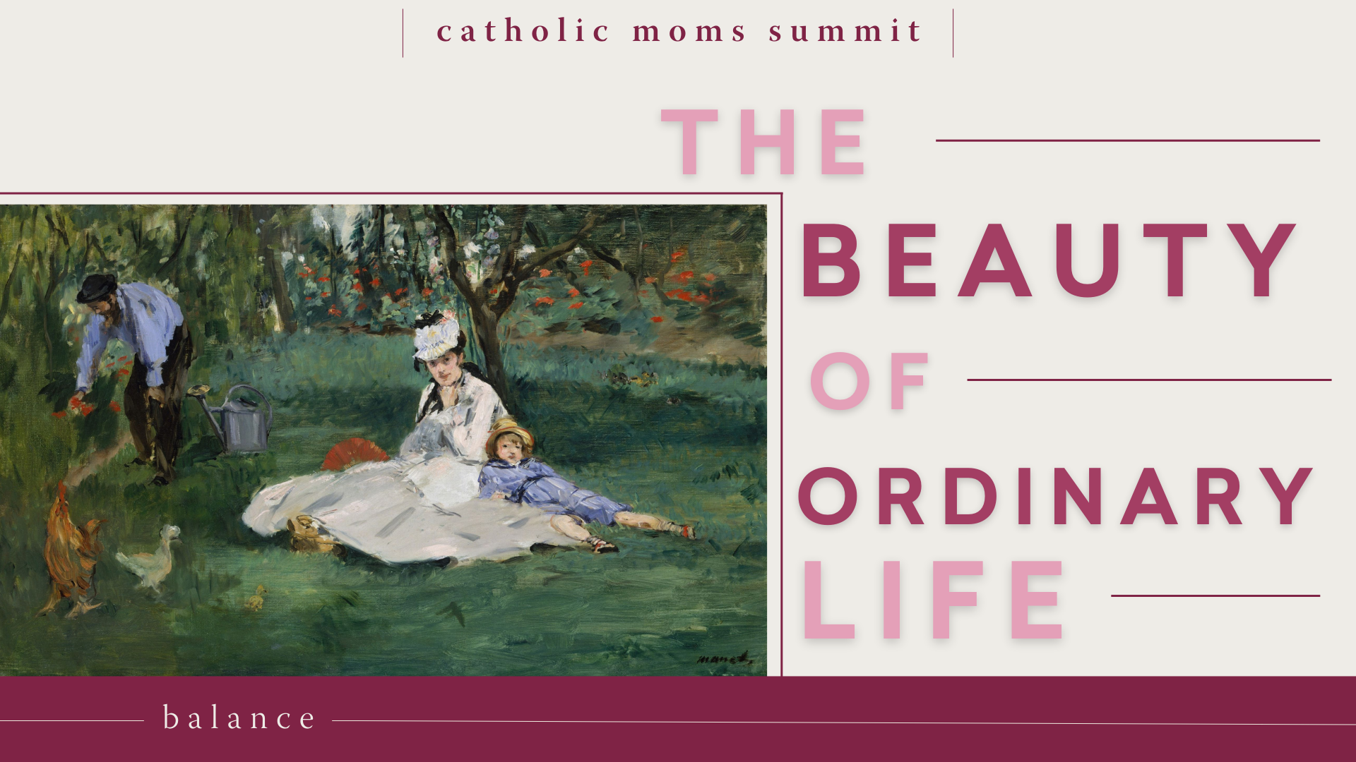 The Beauty of Ordinary Life 