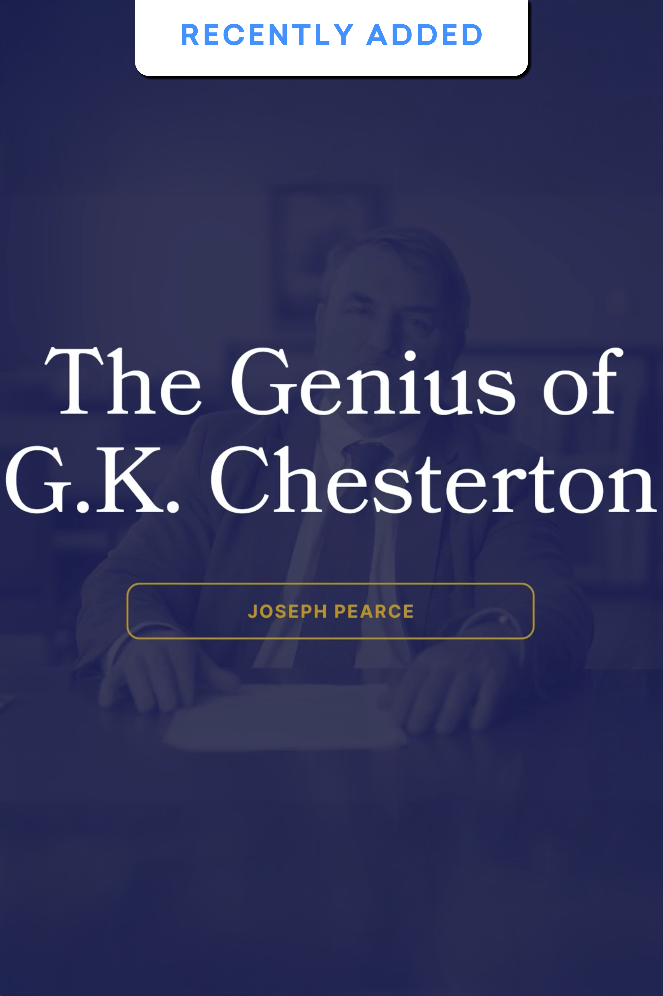 The Genius of GK Chesterton