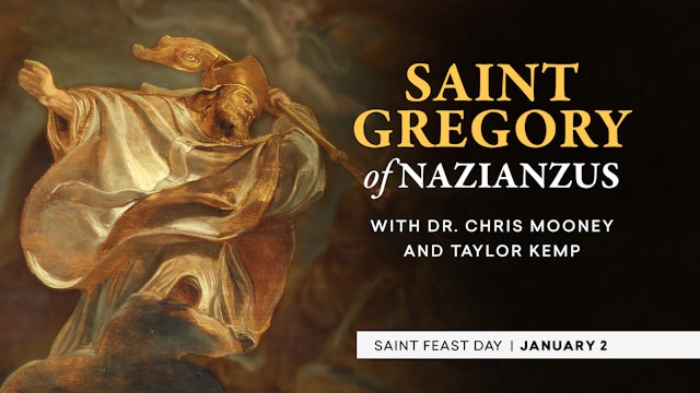 St. Gregory of Nazianzus | Catholic Saints