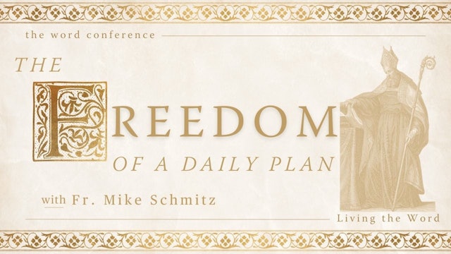 The Freedom of a Daily Plan