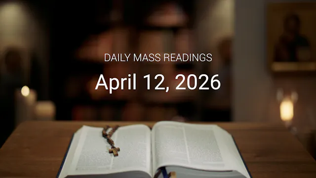 April 12, 2026 — Divine Mercy Sunday ...