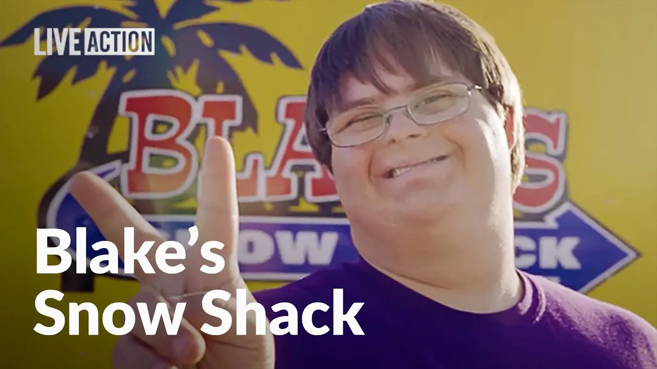 Blake's Snow Shack: Business Owner with Down Syndrome