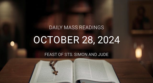 October 28, 2024 — Sts. Simon and Jud...