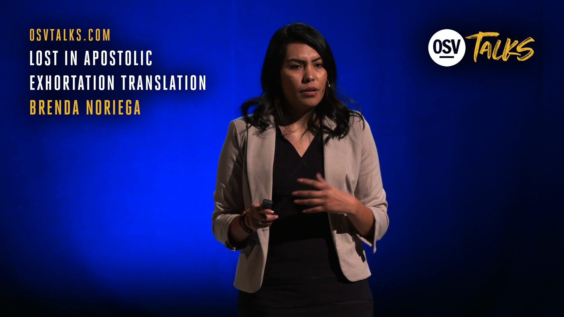 Lost in Apostolic Exhortation Translation with Brenda Noriega