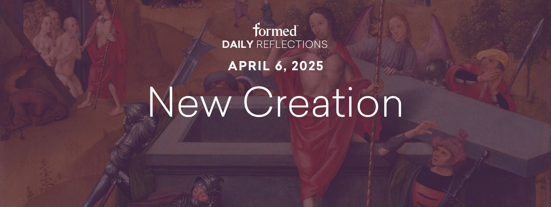 Lenten Daily Reflections — Fifth Sunday of Lent — April 6, 2025