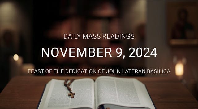 November 9, 2024 — Dedication of John...