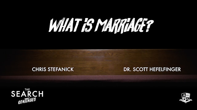 What is Marriage?