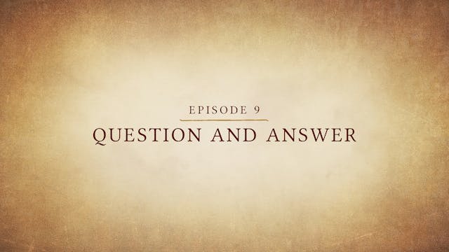 Question and Answer | Lectio: Confirm...