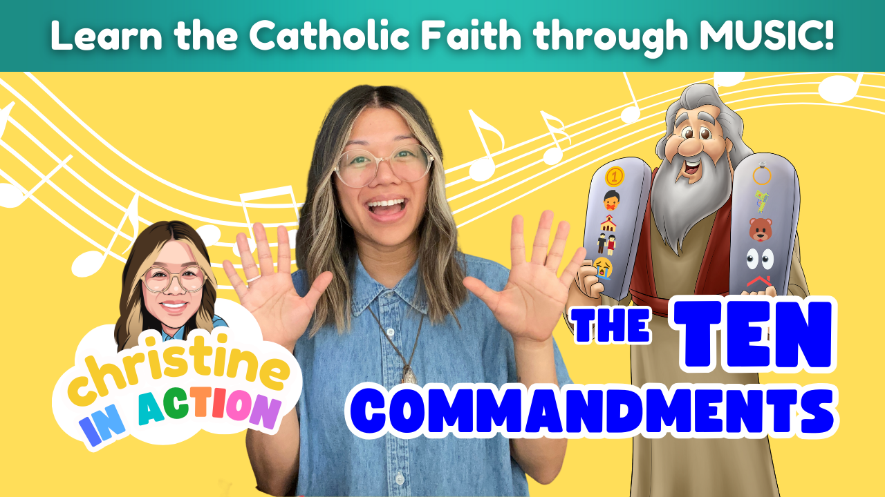 The Ten Commandments Song | Christine In Action