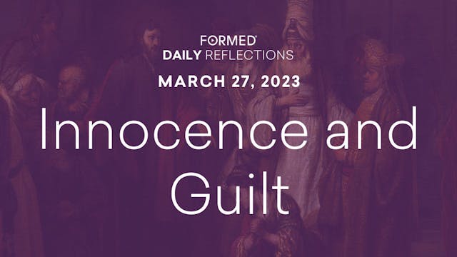 Lenten Daily Reflections — March 27, ...