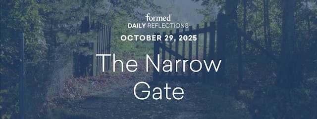 Daily Reflections — October 29, 2025