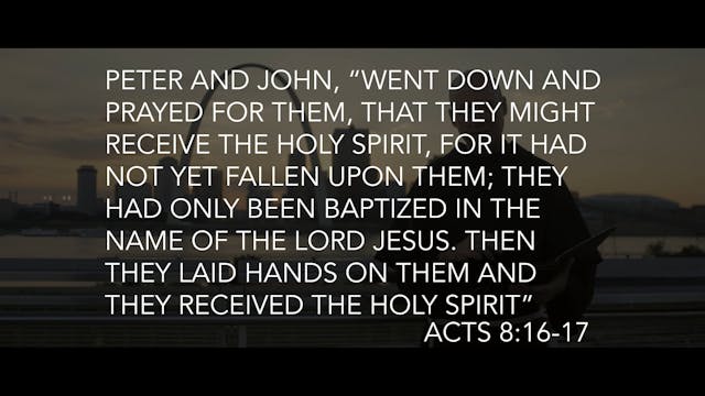 The Spirit and the Sacraments