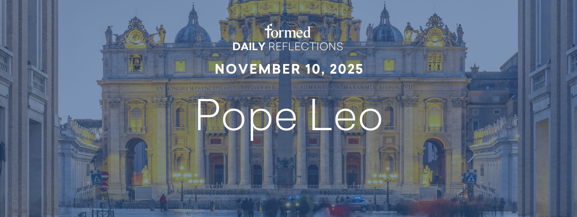 Daily Reflections — November 10, 2025