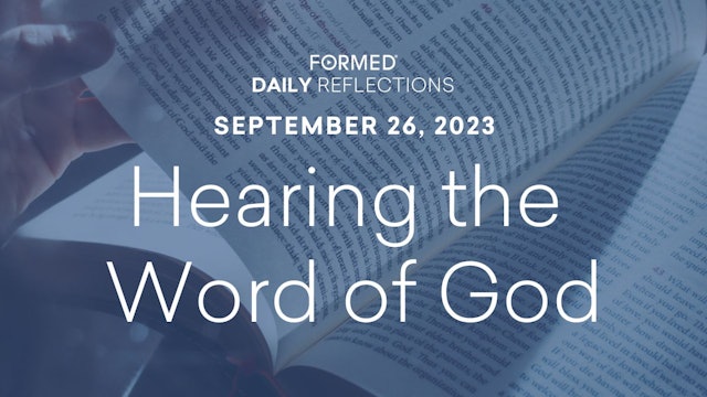 Daily Reflections — September 26, 2023