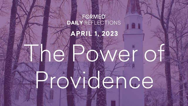 Lenten Daily Reflections — April 1, 2023