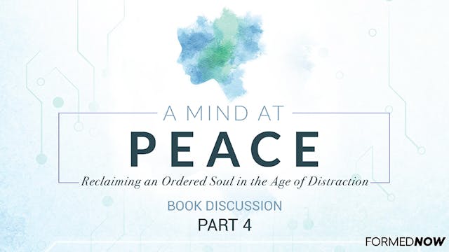 A Mind at Peace Book Discussion: Thin...