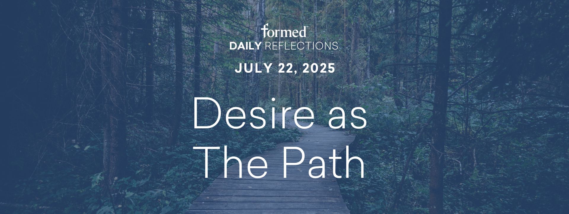 Daily Reflections — St. Mary Magdalene — July 22, 2025