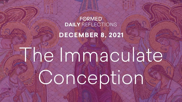 Daily Reflections – The Immaculate Conception – December 8, 2021
