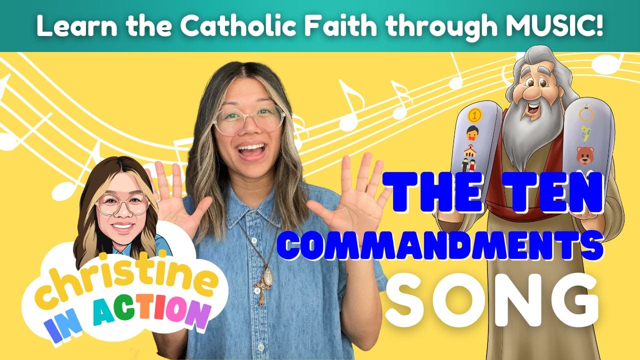 The Ten Commandments Song | Christine in Action - Christine in Action ...