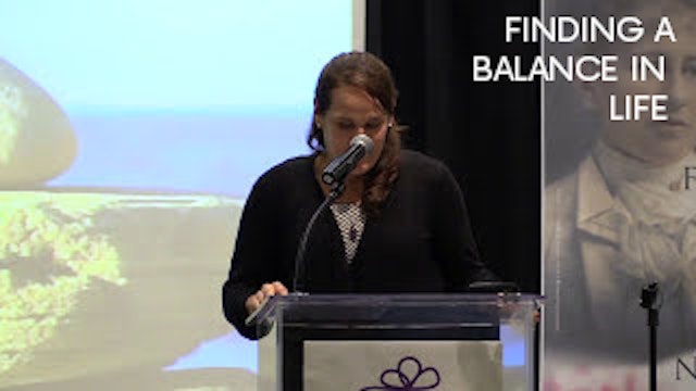Finding Balance in Life - Erika Bachiochi
