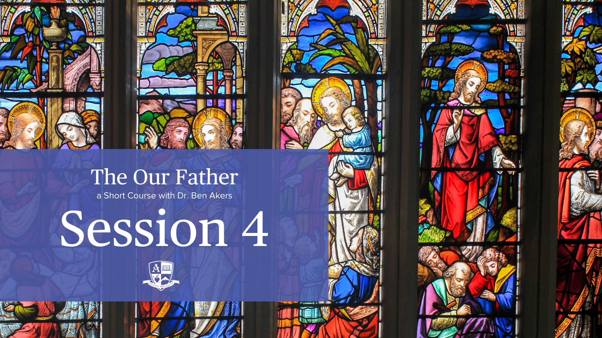 Session 4: The 4th petition, Give us this day our daily bread.