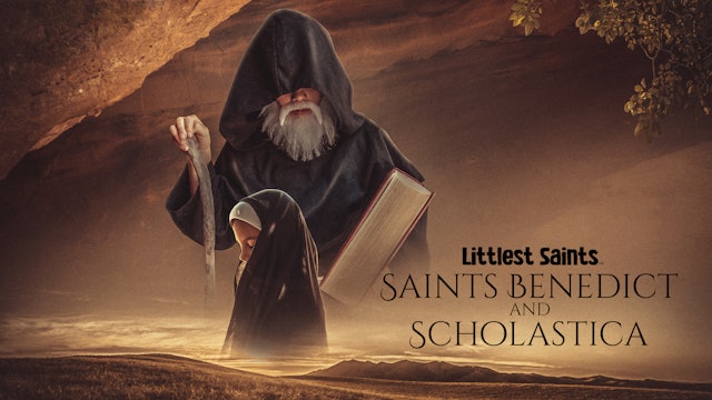 Sts. Benedict and Scholastica | Littlest Saints
