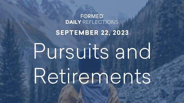 Daily Reflections — September 22, 2023