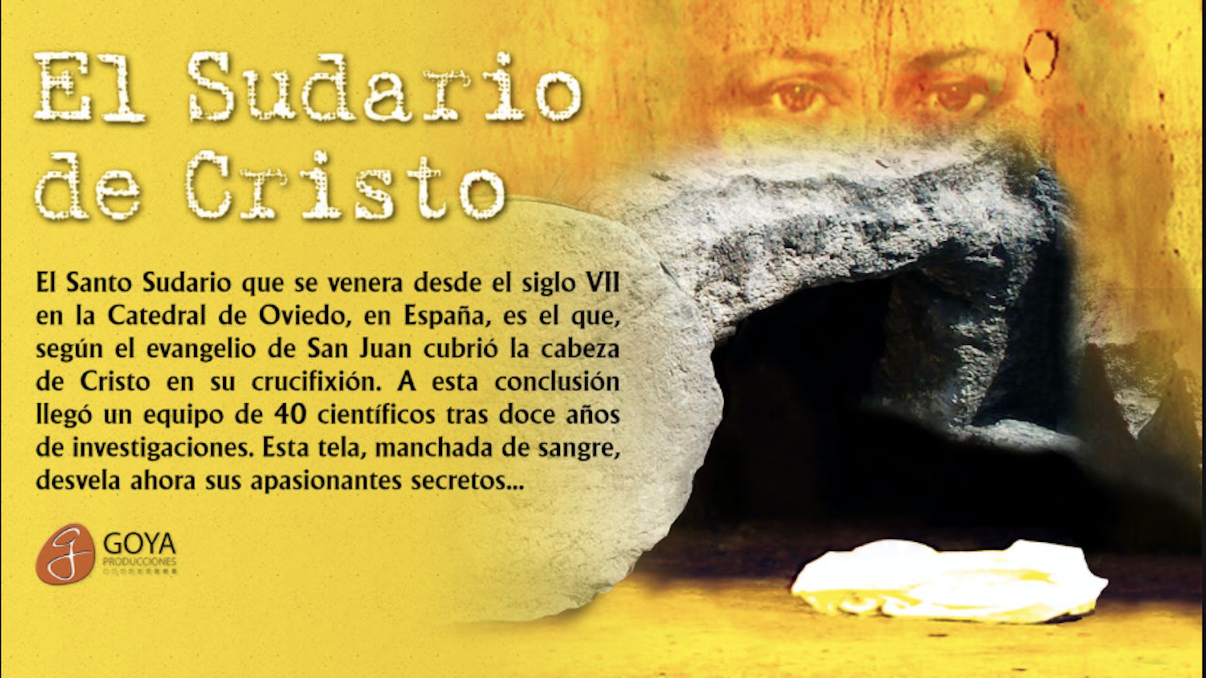 El sudario de Cristo