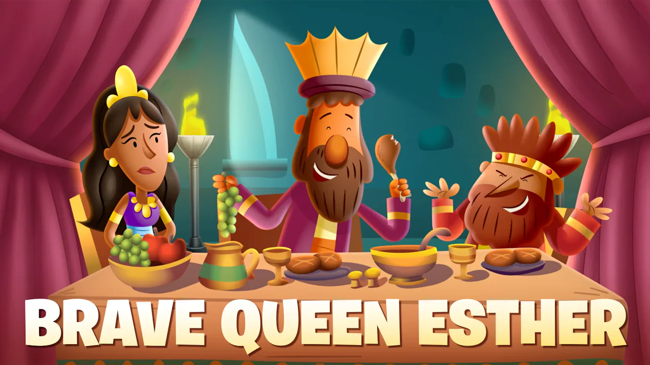 Brave Queen Esther | Laugh and Grow Bible for Kids - All Episodes - FORMED