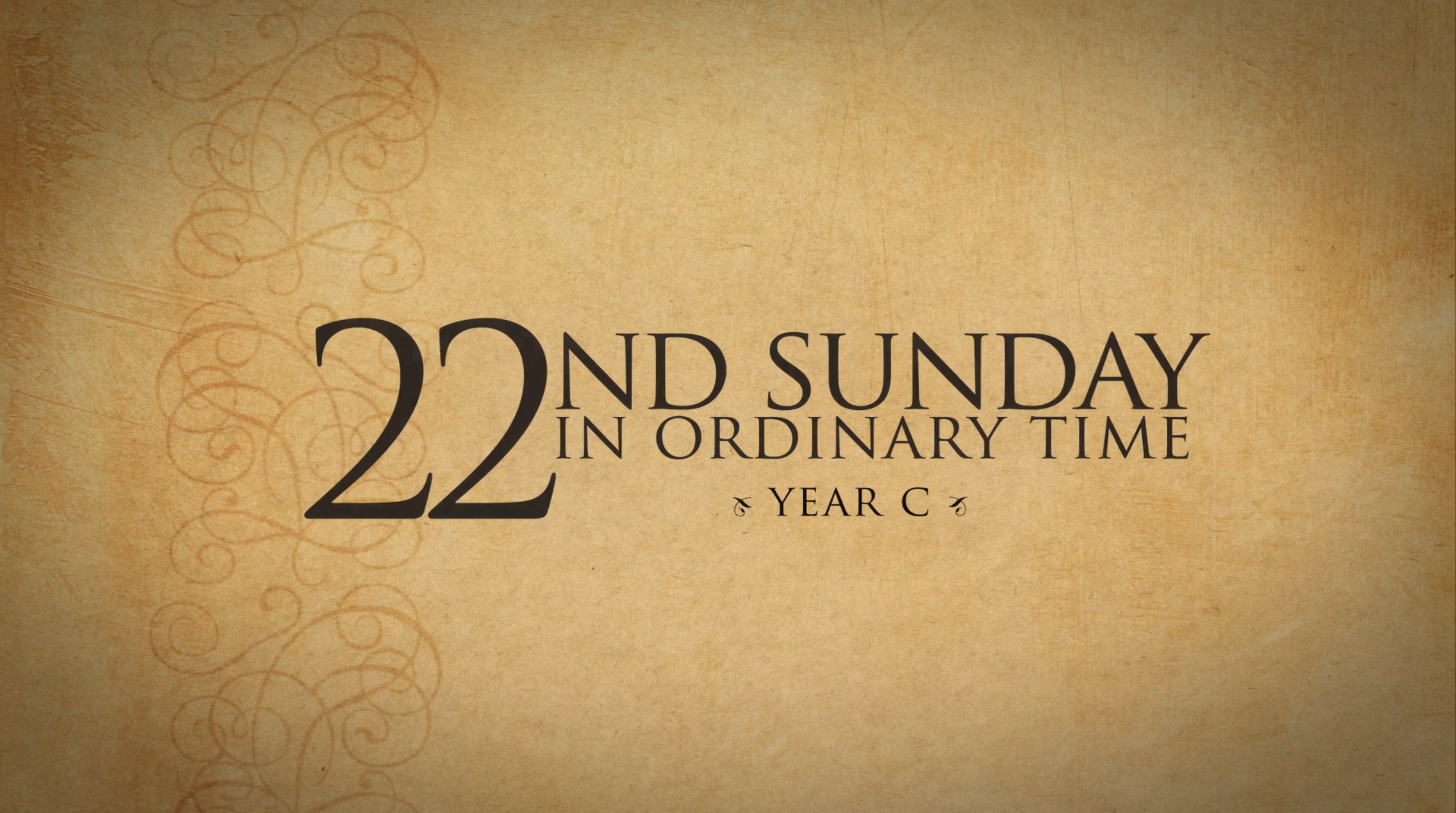 21st Sunday In Ordinary Time (Year C) - Opening The Word - FORMED