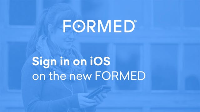 Sign in on iOS on the New FORMED