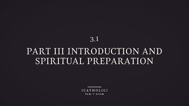 Spiritual Preparation | Cultivating C...