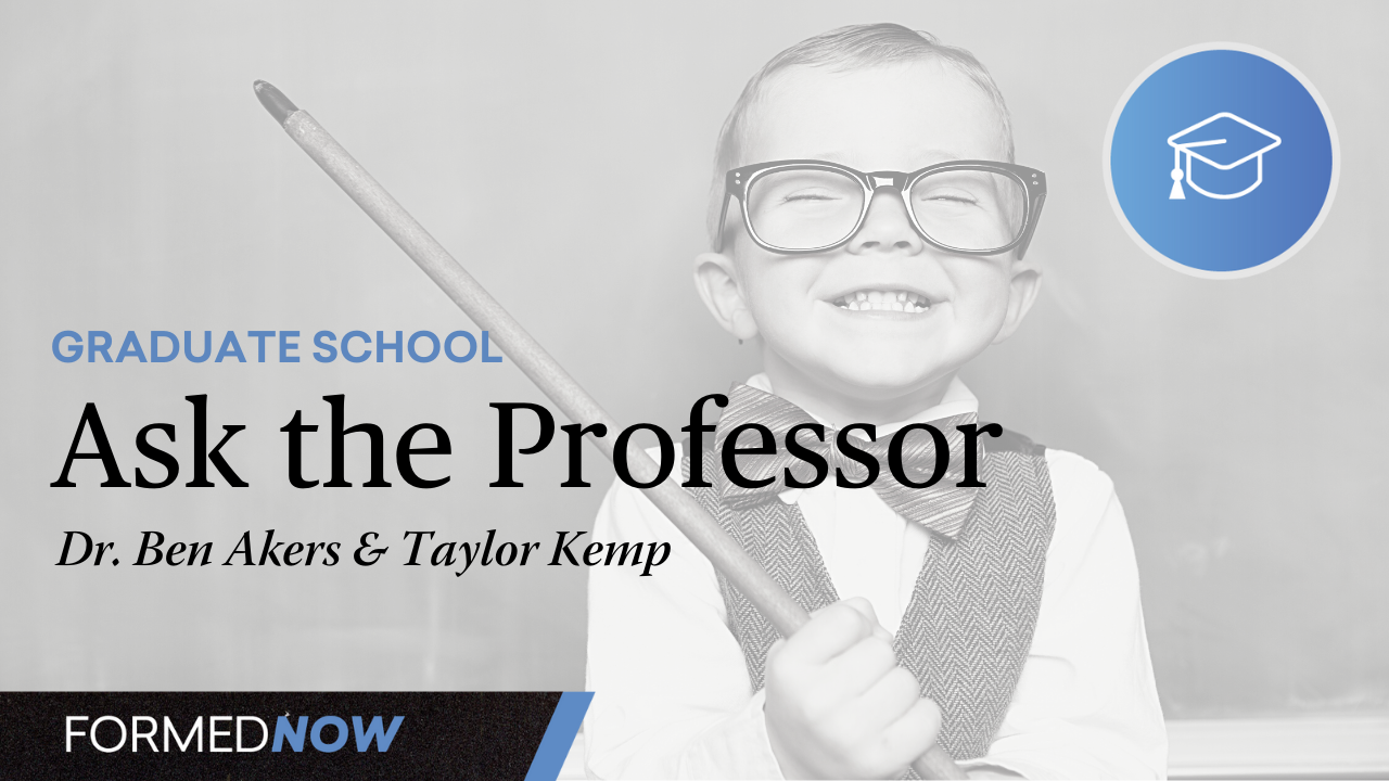 Ask the Professor (Part 3)