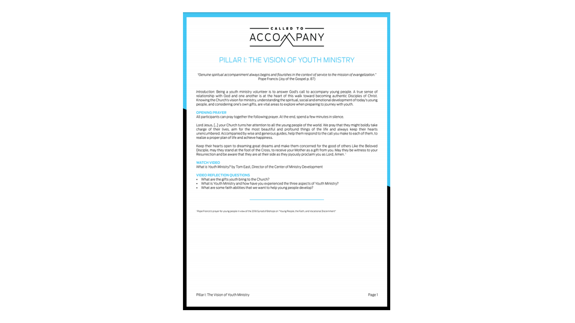 Called to Accompany Study Guide