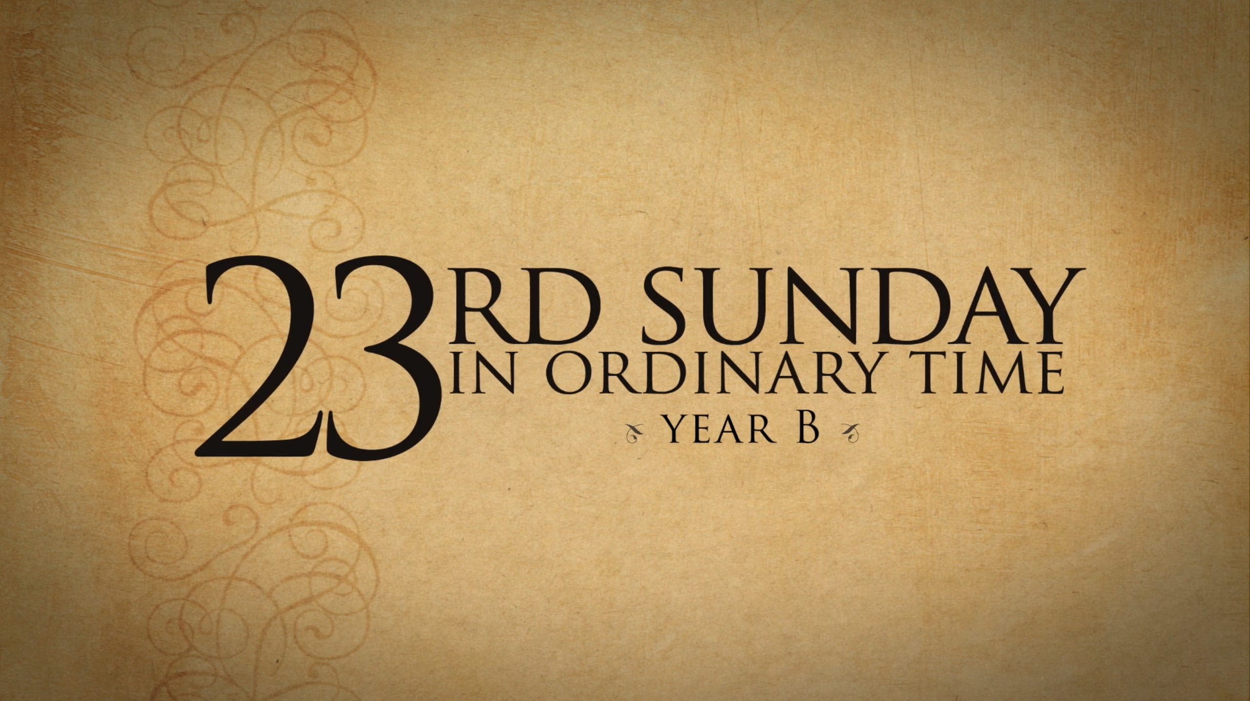 Ordinary Time — Liturgical Year B - FORMED